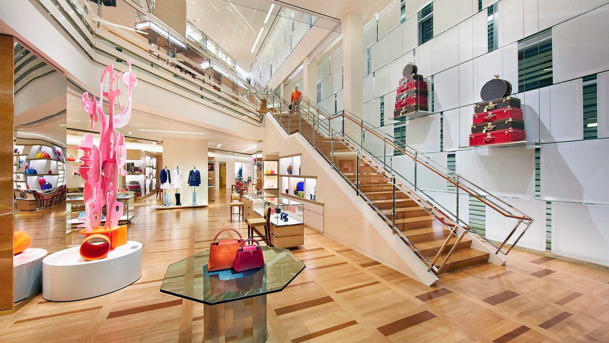 Louis Vuitton's Rodeo Drive renovation a mix of classic and cool