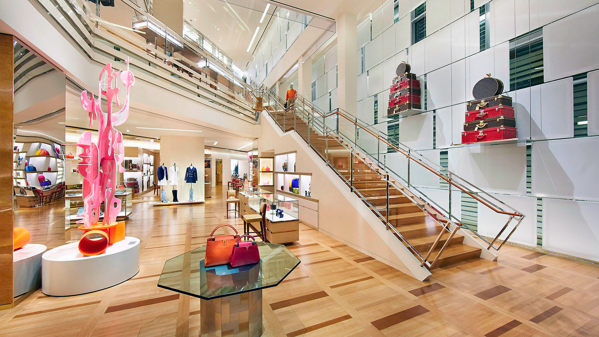 Louis Vuitton Beverly Center store, United States