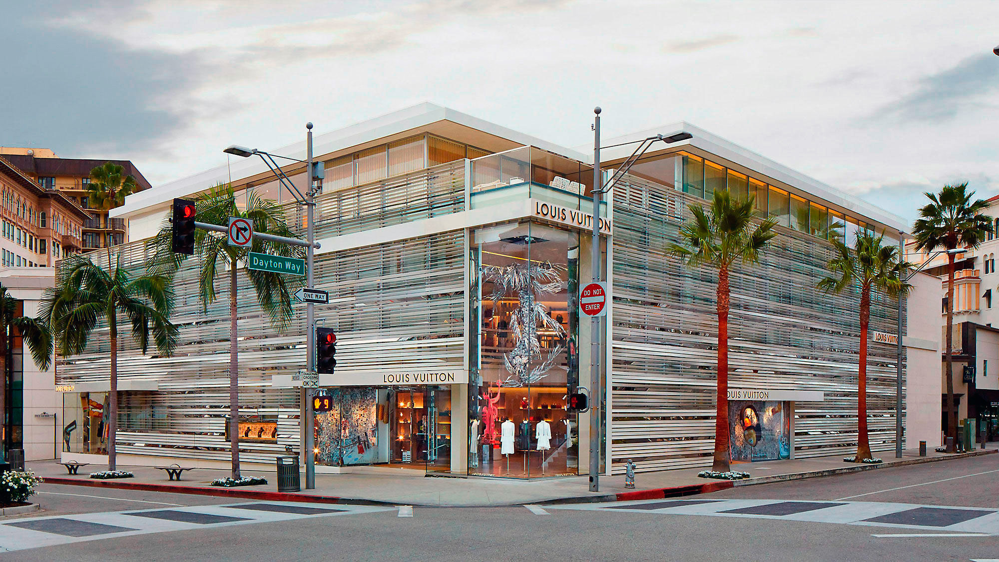 Louis Vuitton's Rodeo Drive renovation a mix of classic and cool